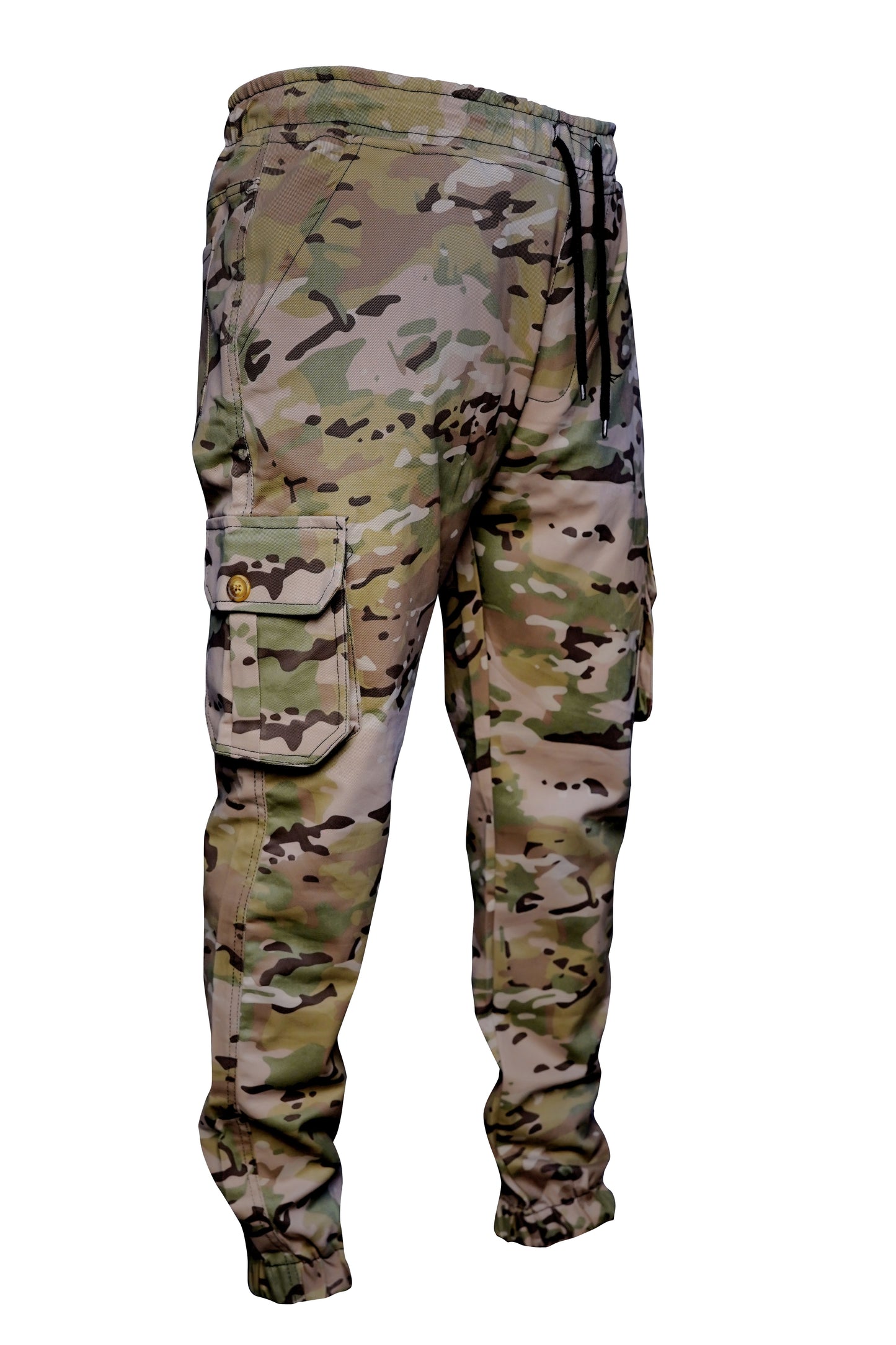 Men Cargo Trousers – 100% Pure Cotton Camouflage Design