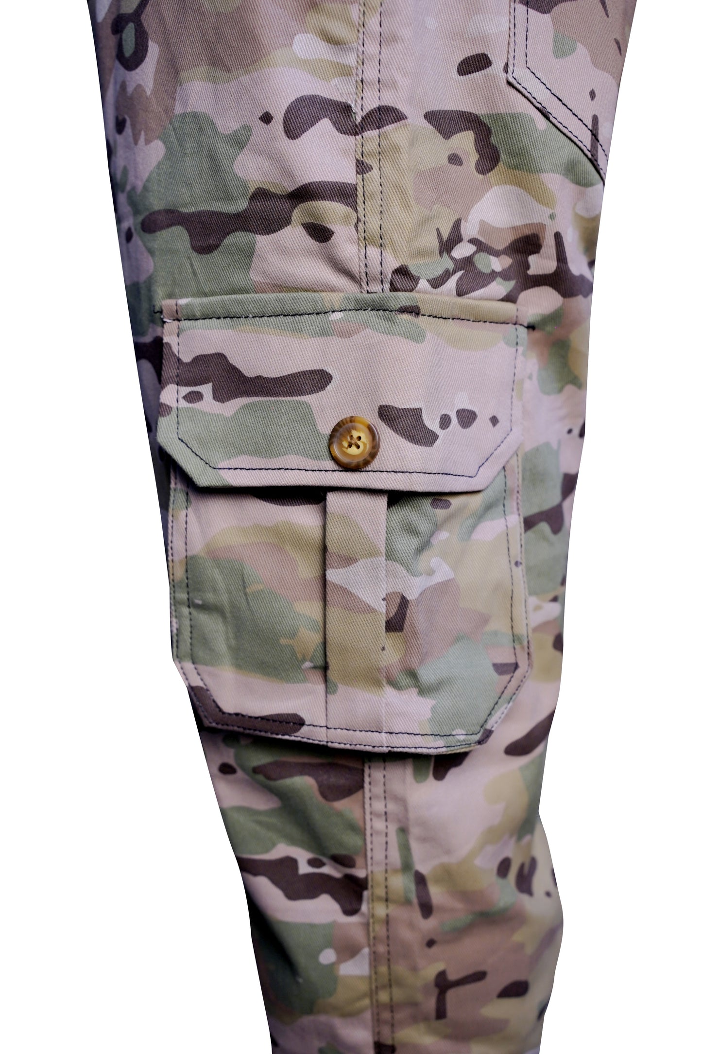 Men Cargo Trousers – 100% Pure Cotton Camouflage Design