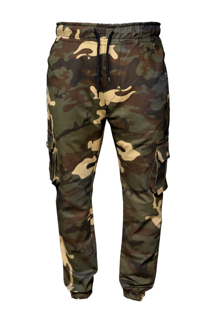 Men Cargo Trousers – 100% Pure Cotton Camouflage Design