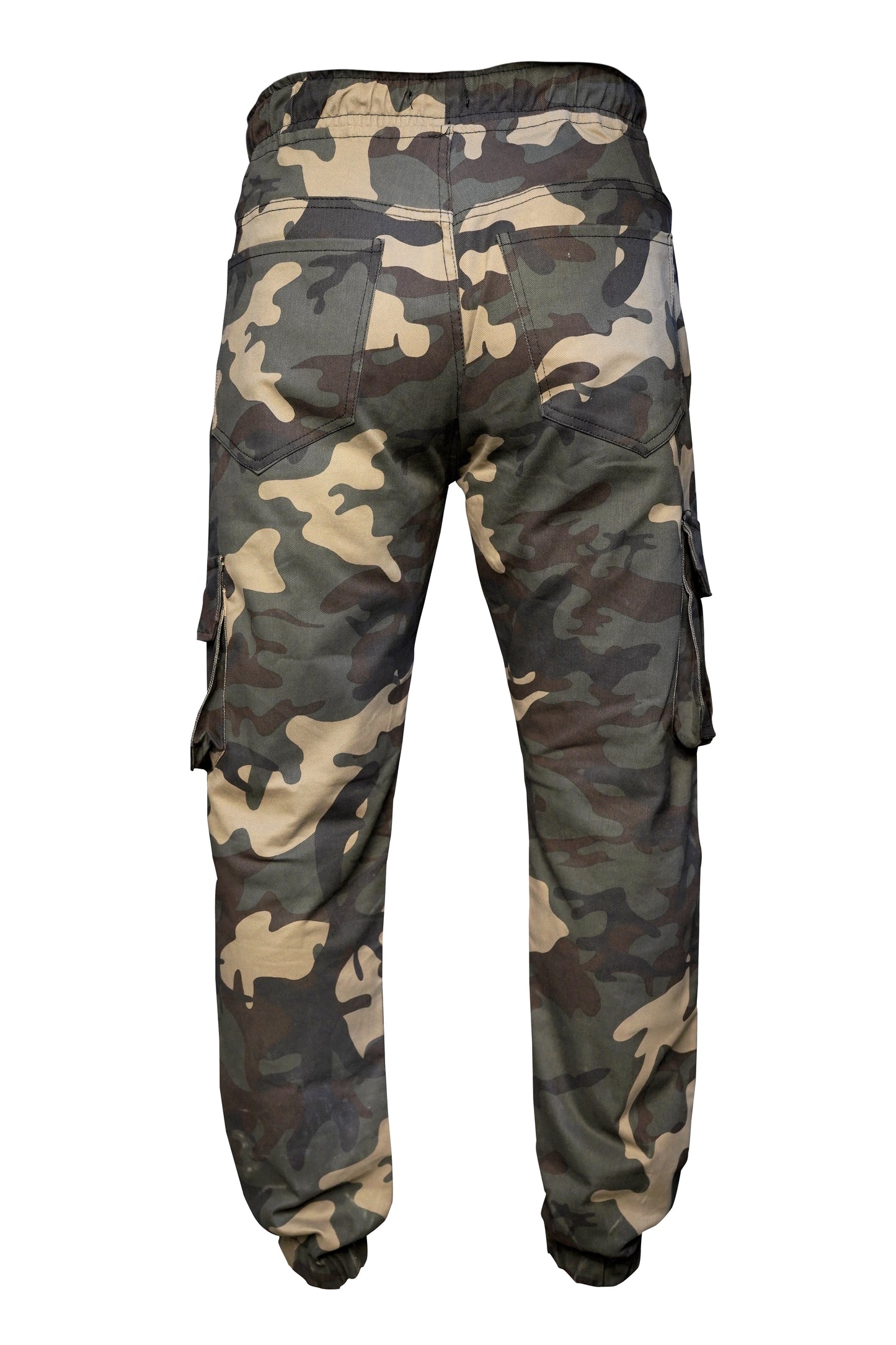 Men Cargo Trousers – 100% Pure Cotton Camouflage Design