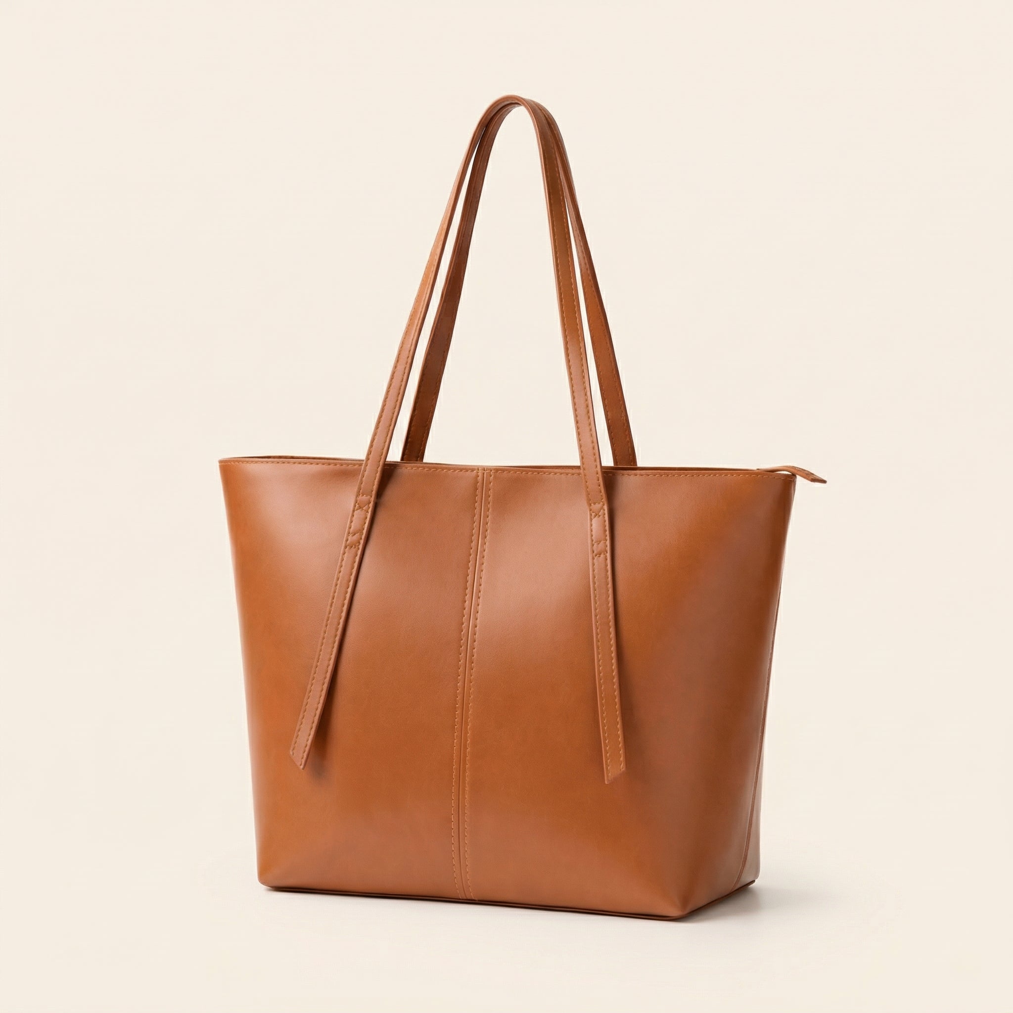 Brown Tote Bag – Spacious Everyday Shoulder Bag